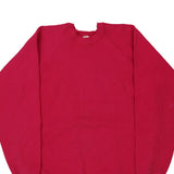 Fruit Of The Loom Sweatshirt - XL Pink Cotton Blend