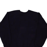 Hanes Sweatshirt - XL Purple Cotton Blend