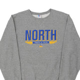 North Russell Athletic Sweatshirt - XL Grey Cotton Blend