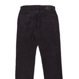 Lee Jeans - 32W UK 12 Purple Cotton