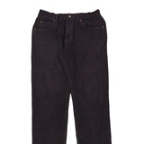 Lee Jeans - 32W UK 12 Purple Cotton