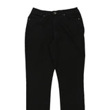 Lee Jeans - 30W UK 10 Black Cotton