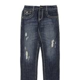 Liuce'S Jeans - 30W UK 10 Blue Cotton