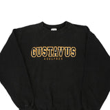 Made in USA Gustavus The Cotton Exchange College Sweatshirt - Large Black Cotton Blend