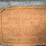 Levis Denim Jacket - Small Blue Denim