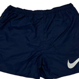 Swoosh Logo Nike Sport Shorts - X-Largew 6L Navy Polyester