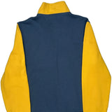 Tommy Hilfiger Collared 1/4 Zip - Medium Blue Cotton