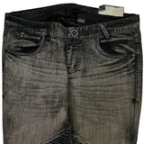 Armani Exchange Skinny Jeans - 32W UK 10 Grey Cotton Blend