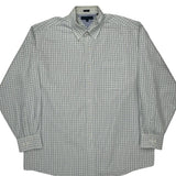 Tommy Hilfiger Checked Shirt - 2XL Green Cotton