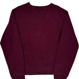 Polo By Ralph Lauren Sweatshirt - Medium Burgundy Cotton Blend