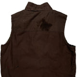 Unbranded Gilet - Large Brown Cotton