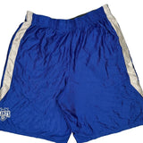 Champion Sport Shorts - Large Blue Polyester