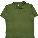 Carhartt Polo Shirt - XL Green Cotton