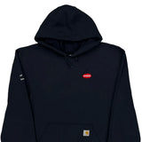 Mgs Logo Carhartt Hoodie - XL Navy Cotton