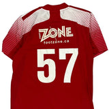 Csrp Adidas Football Football Shirt - Medium Red Polyester