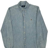 Ralph Lauren Shirt - Medium Light Wash Cotton