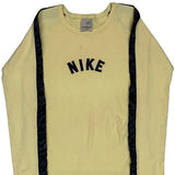 Nike Spellout Long Sleeve T-Shirt - Large Black Cotton