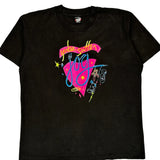 Yuba-Sutter Screen Stars Single Stitch T-Shirt - XL Black Cotton Blend