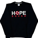 Russell Athletic Sweatshirt - Medium Black Cotton Blend