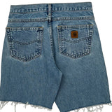 Carhartt Denim Shorts - 31W 10L Blue Cotton