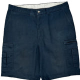 Dickies Cargo Shorts - 36W 11L Navy Cotton
