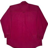 Chaps Ralph Lauren Shirt - Large Red Cotton