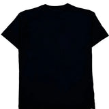 Fruit Of The Loom Graphic T-Shirt - Medium Black Cotton
