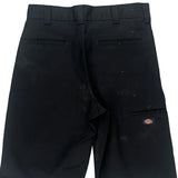 Dickies Shorts - 32W 11L Black Cotton Blend