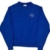 Reverse Weave Champion Graphic Sweatshirt - Medium Blue Cotton