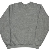 Unbranded Sweatshirt - XL Grey Cotton Blend