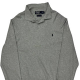 Polo By Ralph Lauren Collared Sweater - XL Gray Cotton