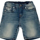 Age 5 True Religion Denim Shorts - Small Blue Denim