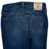 True Religion Skinny Jeans - 29W UK 8 Blue Cotton