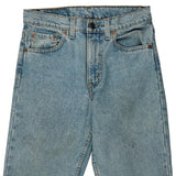 Levis Slim Fit Denim Shorts - 29W 11L Light Wash Cotton