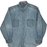 Levis Denim Shirt - 2XL Light Wash Cotton