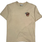 Disney Graphic T-Shirt - Large Beige Cotton