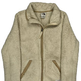 The North Face Fleece Jacket - Small Cream Polyester