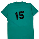 Back To Work Rehab Fruit Of The Loom Single Stitch T-Shirt - Large Green Cotton Blend