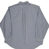 Ralph Lauren Checked Shirt - 2XL Blue Cotton
