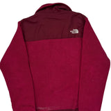 The North Face Fleece Jacket - Small Red Polyester