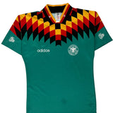 Germany Adidas Football Shirt - Small Teal Polyester