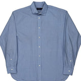 Polo By Ralph Lauren Shirt - Medium Blue Cotton
