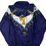 Lauren Brooke Shell Jacket - XL Blue Cotton