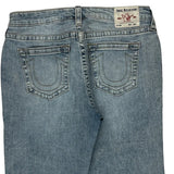 True Religion Denim Shorts - 32W UK 12 Light Wash Cotton