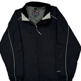 Woolrich Windbreaker - Large Black Polyester