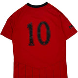 Phoenix Rising 2022/23 Home Shirt Adidas Striped Football Shirt - Large Red Polyester