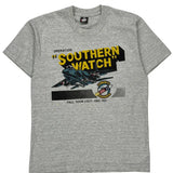 Operation Southern Watch Fruit Of The Loom Single Stitch T-Shirt - Large Grey Cotton Blend