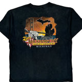 Harley Davidson Graphic T-Shirt - XL Black Cotton