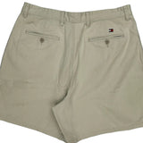 Tommy Hilfiger Chino Shorts - 34W 7L Beige Cotton