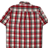 Southpole Checked Short Sleeve Shirt - 2XL Black Cotton